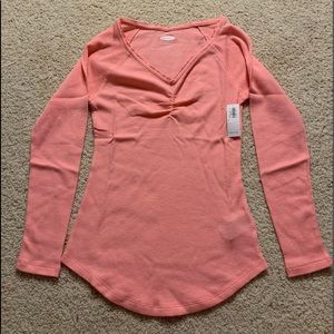 Pink sleeping shirt